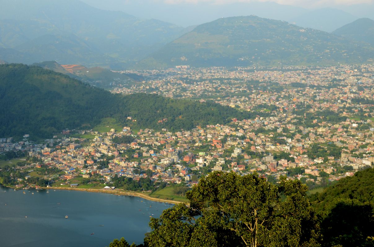 Pokhara World Peace Pagoda 11 View Of Pokhara 